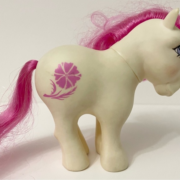 Vintage 1982 My Little Pony G1 October Birthflower COSMOS Hasbro - Picture 3 of 16